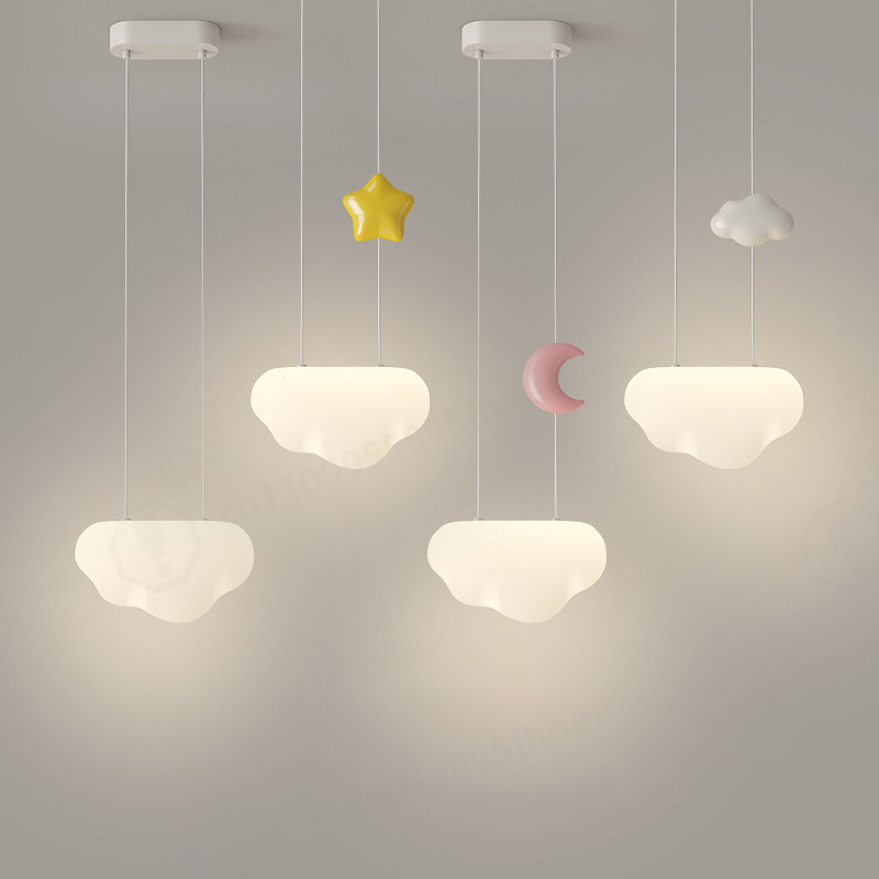 Baby Nursery Chandelier - Cloud Little Chandelier Children's Room Bedside