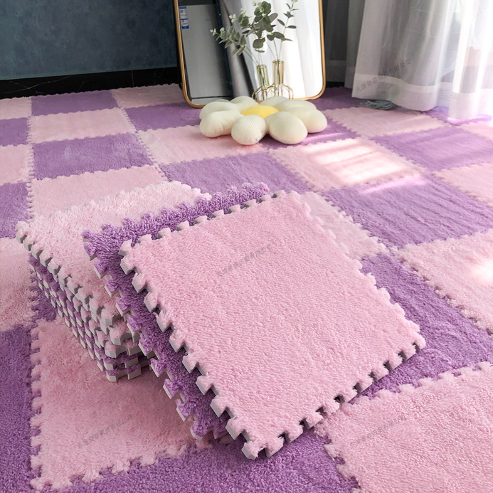 Baby Nursery Music - 20Pcs Soft Plush Puzzle Floor Mats