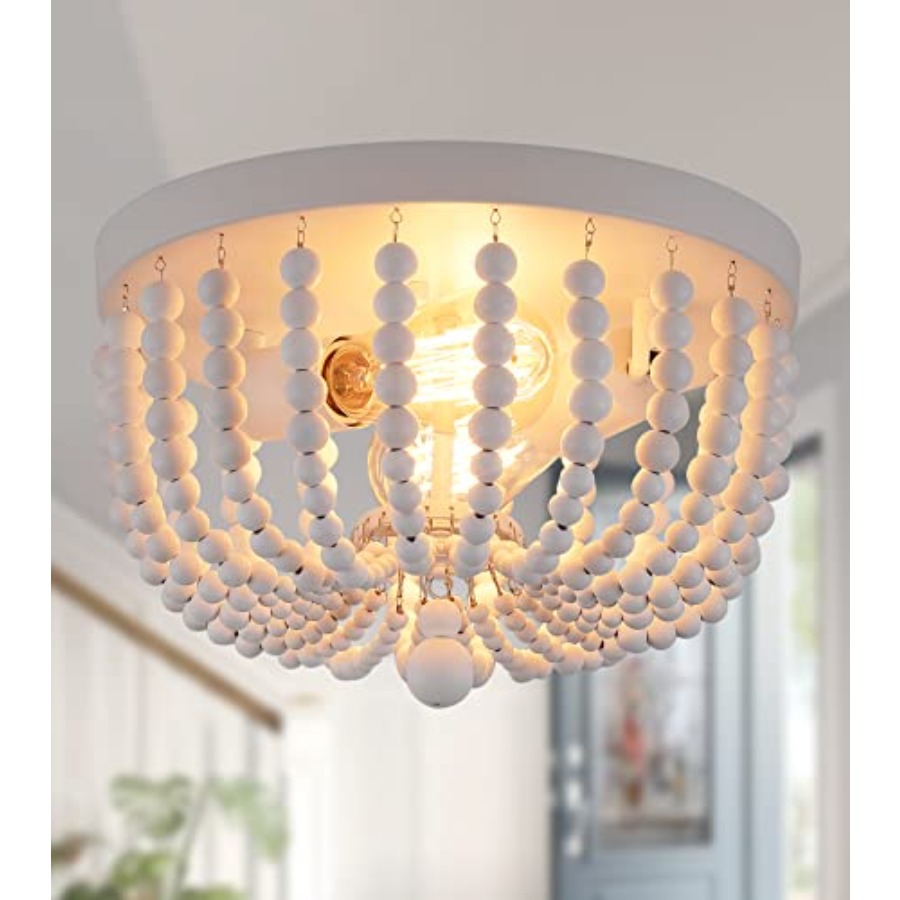 Baby Nursery Chandelier - Flush Mount Ceiling Light Fixtures, 2-Lights