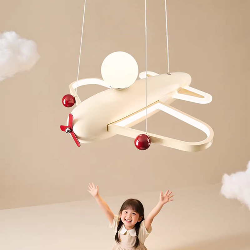 Baby Nursery Chandelier - Children's Room Bedroom Airplane Chandeliers Baby