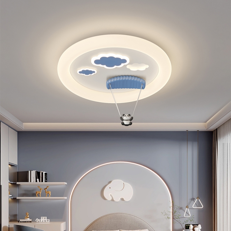 Baby Nursery Chandelier - Cartoon Pilot Ceiling Lamps For Children's