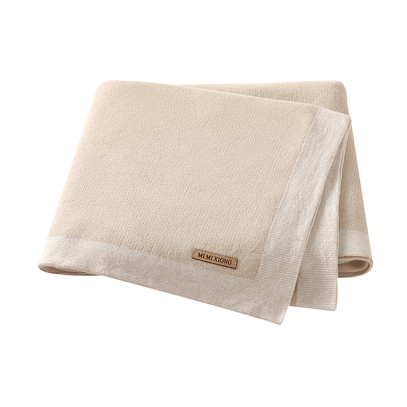Baby Girl Nursery Quilt - Baby Blankets Cotton 100*80cm Knitted Newborn