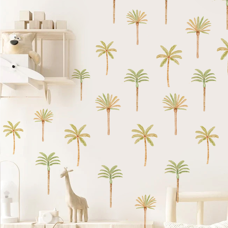 Boho Coconut Palm Tree Wall St - Baby Nursery Accessories review and price