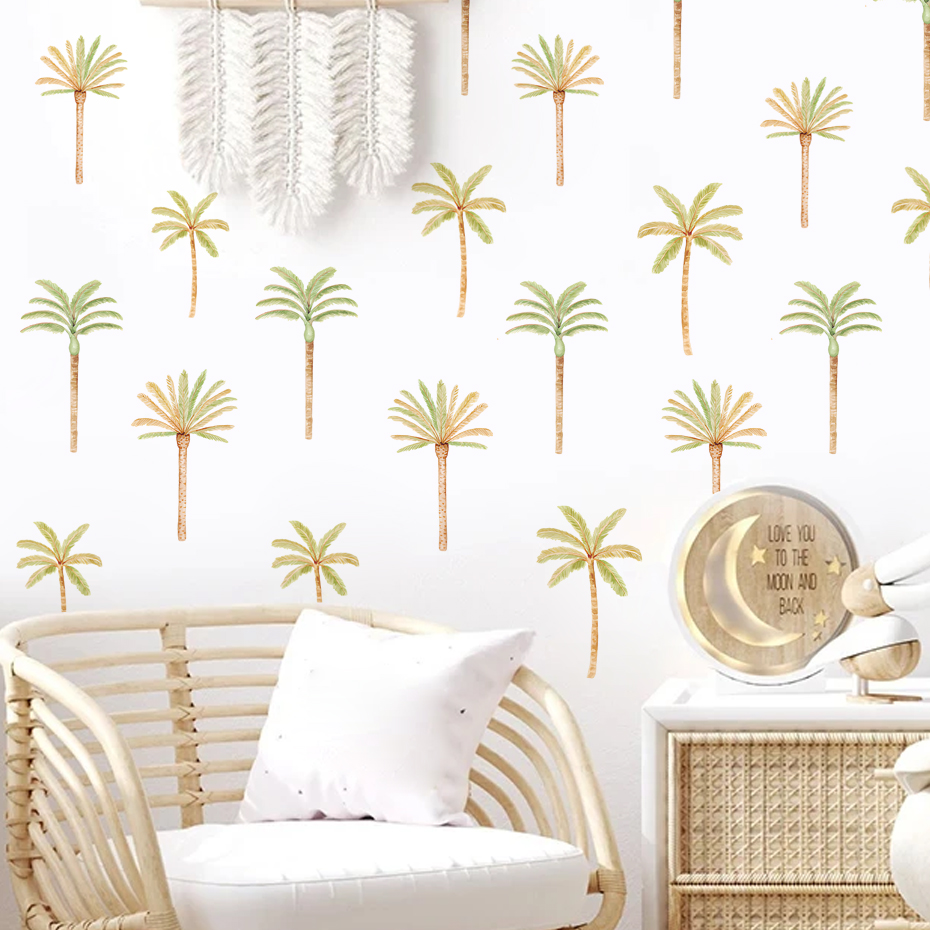 Boho Coconut Palm Tree Wall St - Baby Nursery Accessories review and price