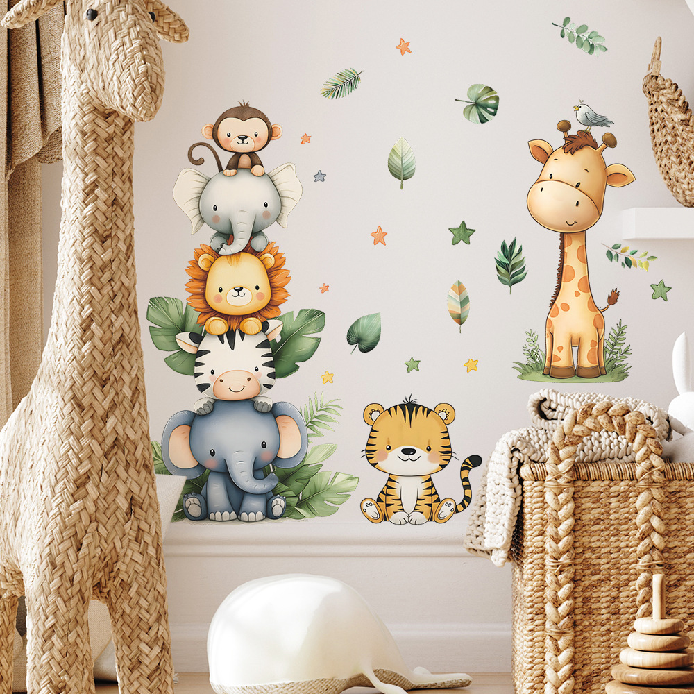 Boho Forest Animals Wall Stick - Baby Nursery Accessories review and price