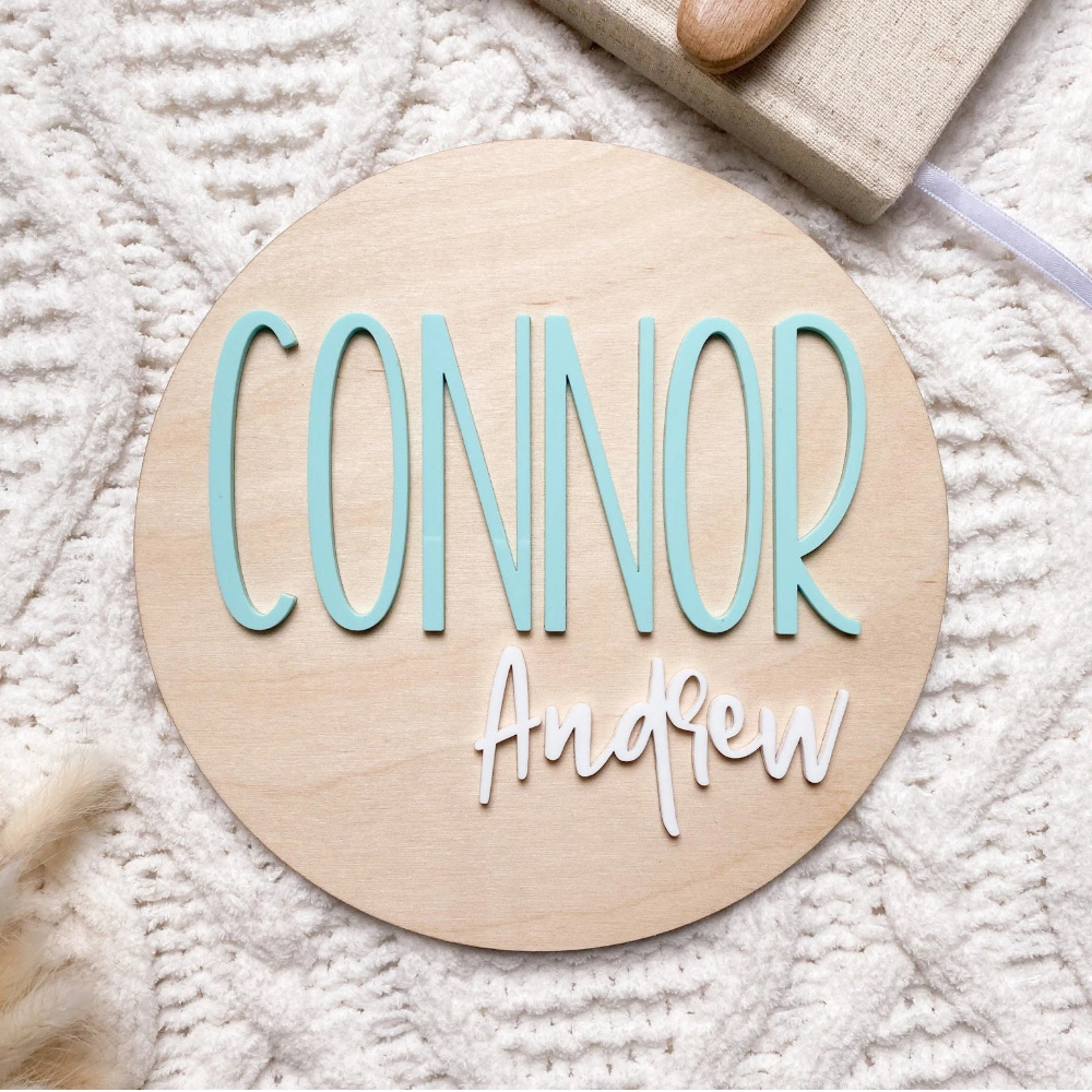 Personalised Birth Announcemen - Baby Nursery Name review and price