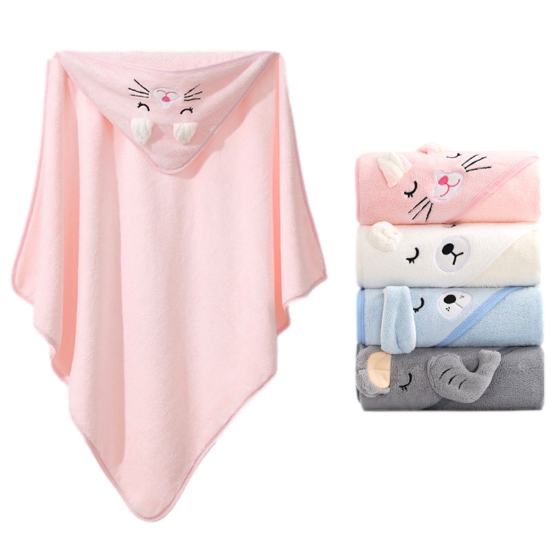 Cartoon Animal Baby Bath Towel - Baby Nursery Accessories review and price