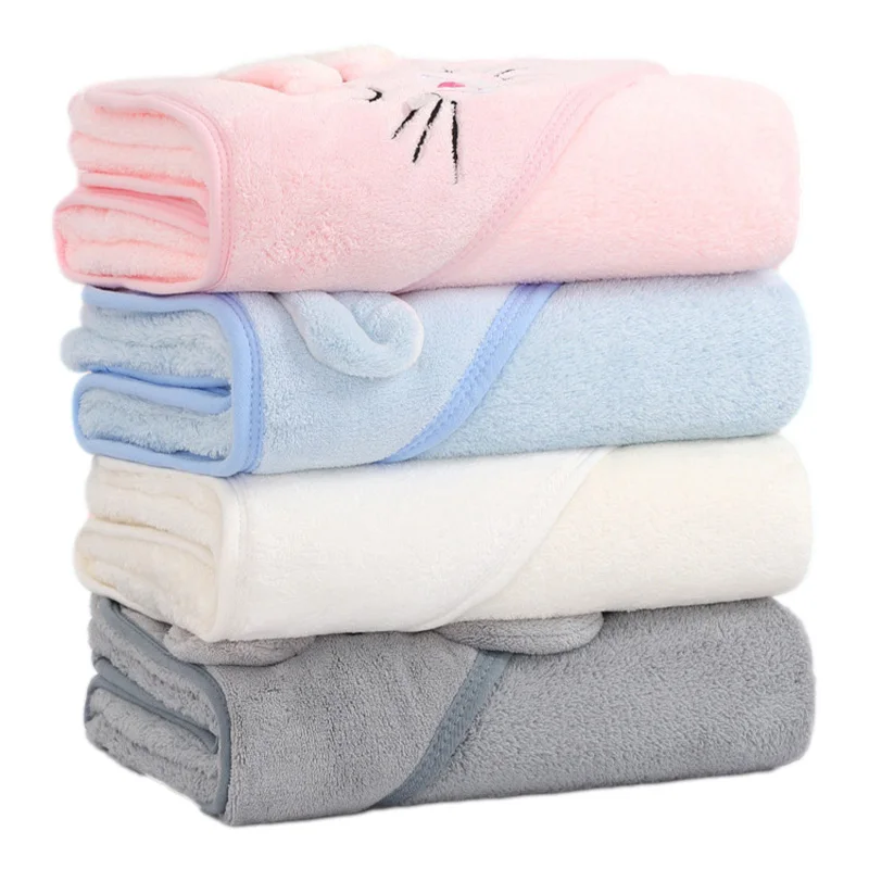 Cartoon Animal Baby Bath Towel - Baby Nursery Accessories review and price