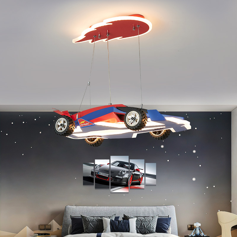 Racing Car Light Children's Ro - Baby Nursery Chandelier review and price