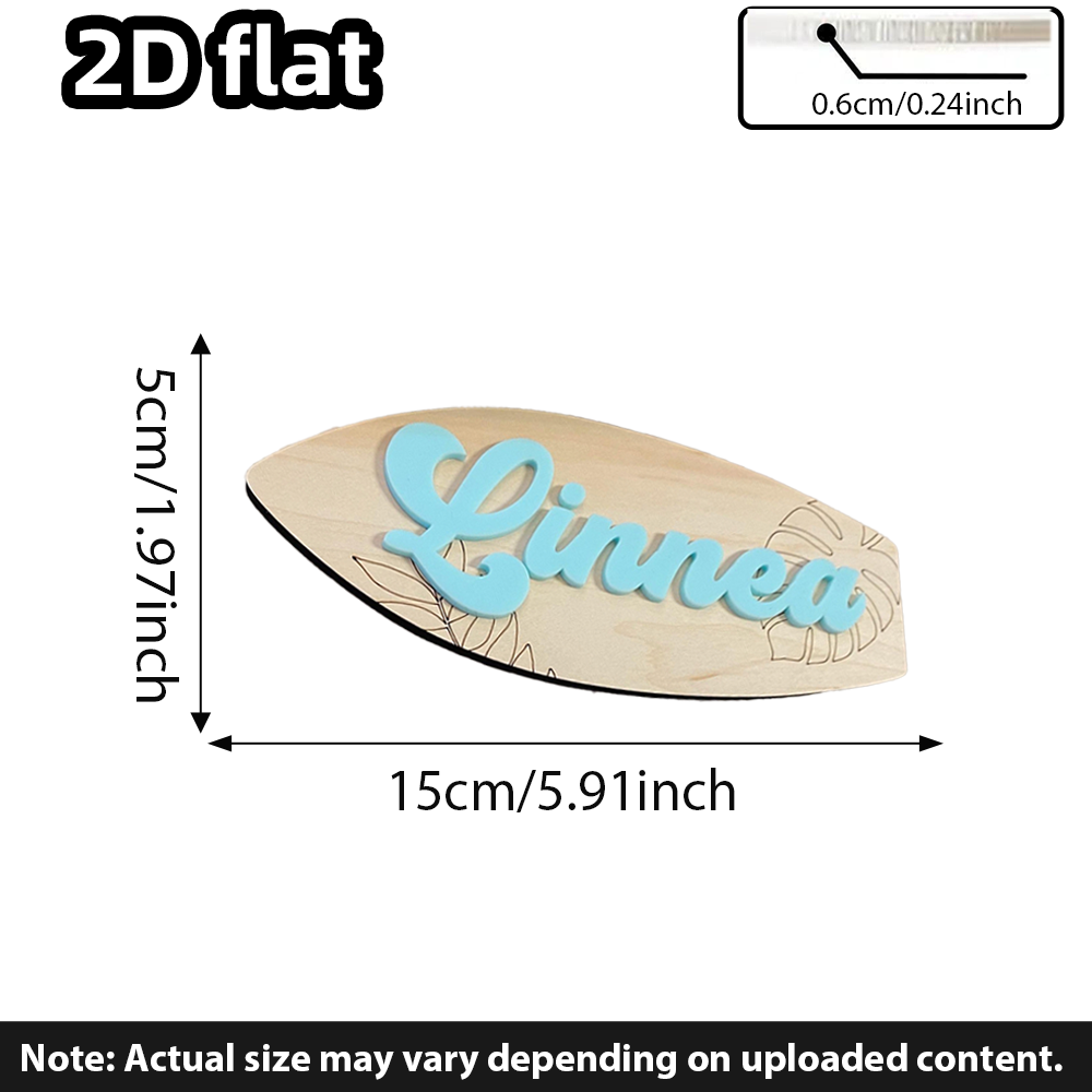 Surfboard Baby Name Signboard  - Baby Nursery Ocean review and price