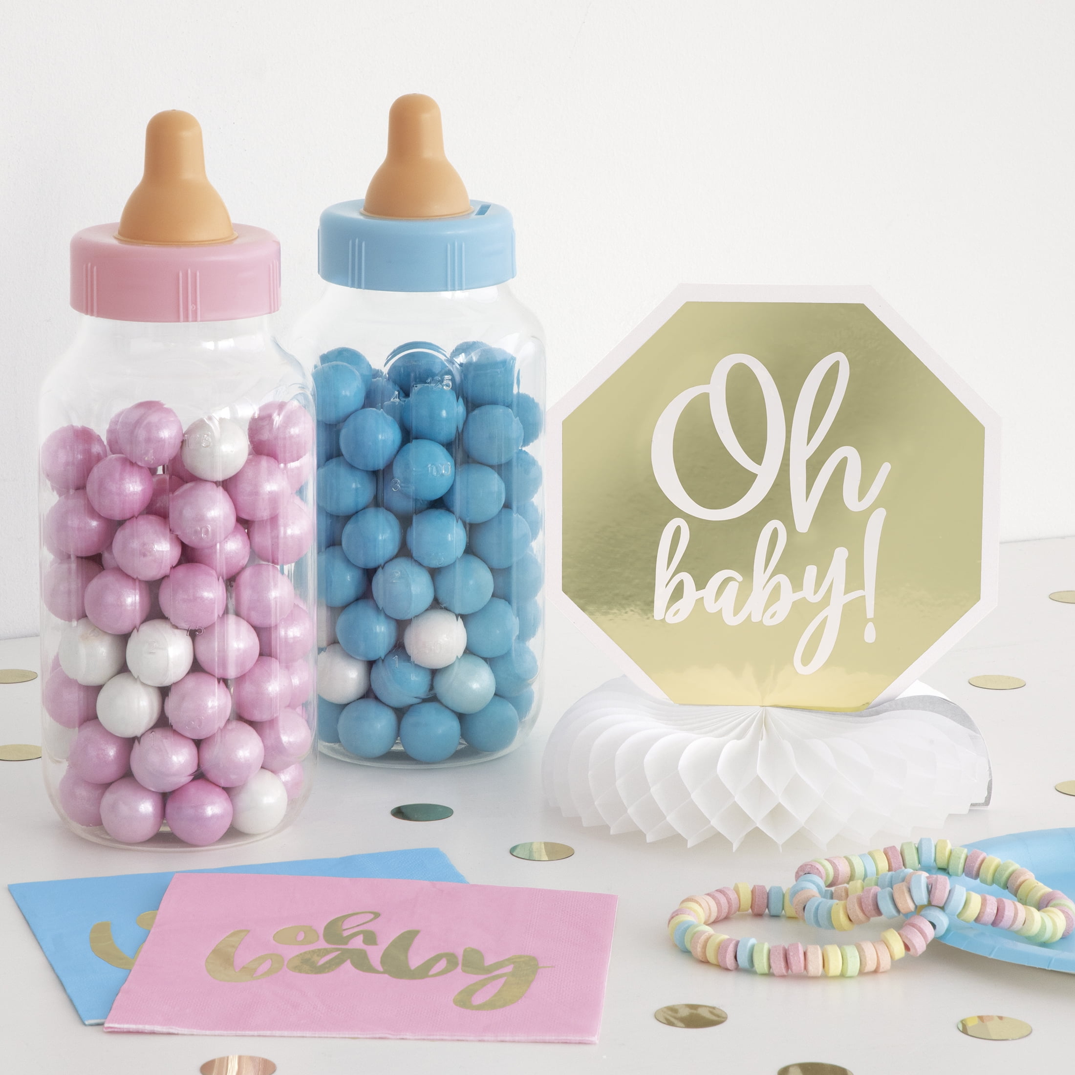 11 Inch Pink Plastic Baby Bott - Baby Nursery Games review and price