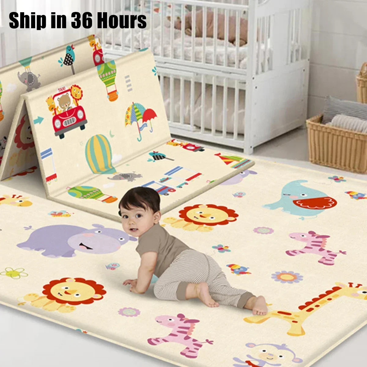 Non-Toxic Educational Foldable - Baby Nursery Games review and price
