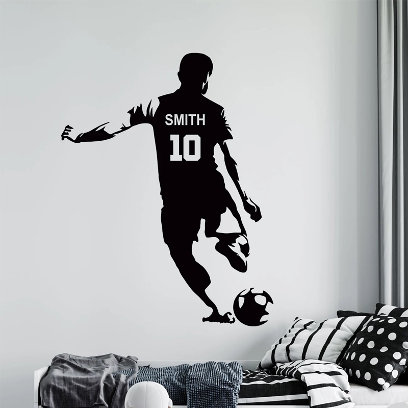 Personalized Soccer Player Nam - Baby Nursery Decals review and price
