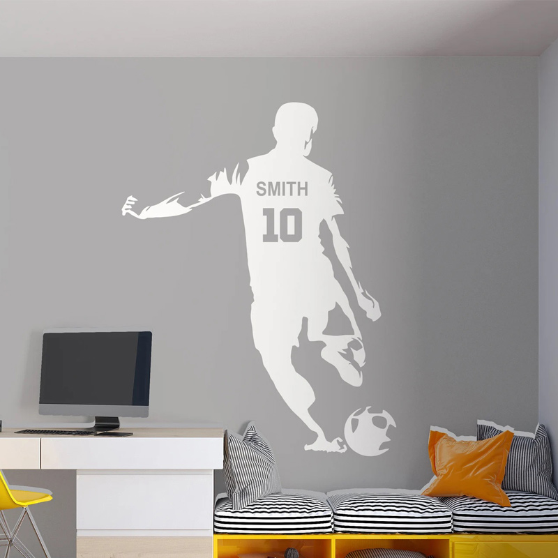 Personalized Soccer Player Nam - Baby Nursery Decals review and price