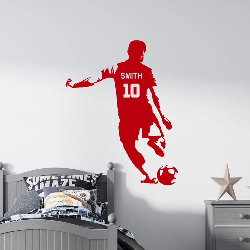 Personalized Soccer Player Nam - Baby Nursery Decals review and price