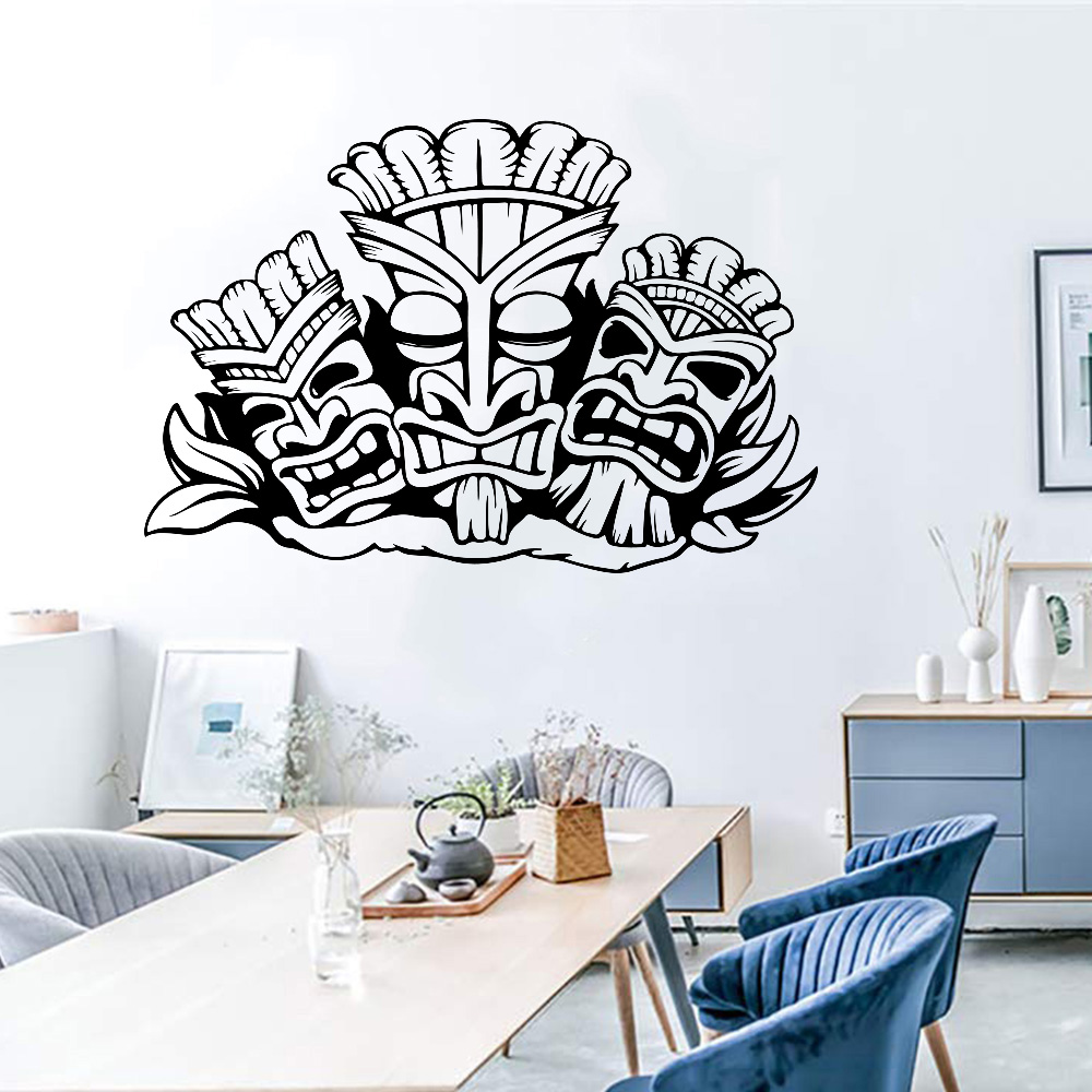 Hawaiian Totem Wall Sticker Al - Baby Nursery Decals review and price