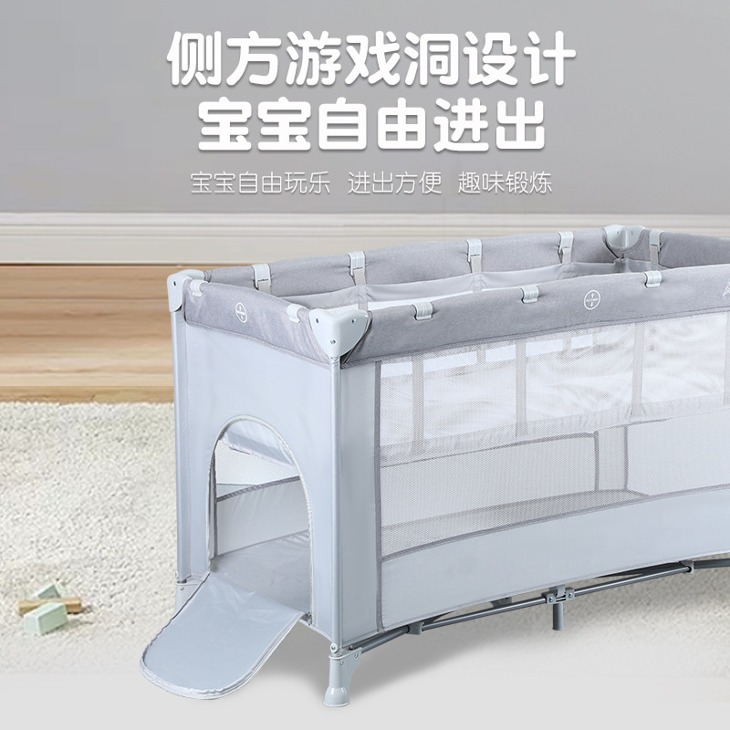Foldable Crib Multifunctional  - Baby Nursery Games review and price