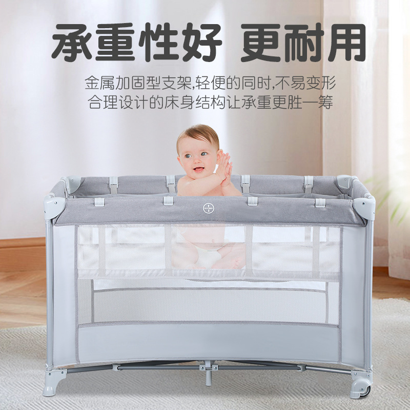 Foldable Crib Multifunctional  - Baby Nursery Games review and price
