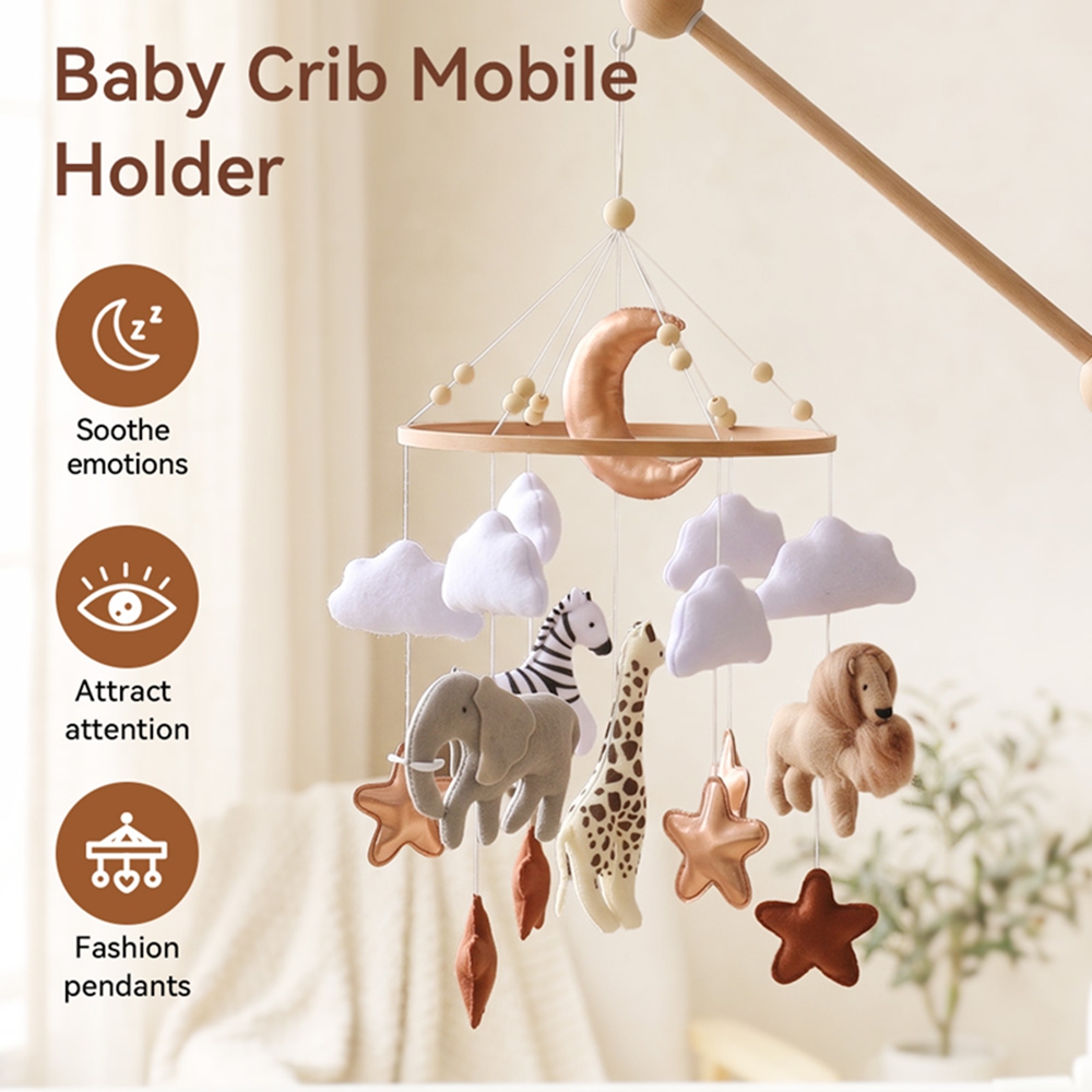Wooden Bed Bell Baby Crib Mobi - Baby Nursery Music review and price