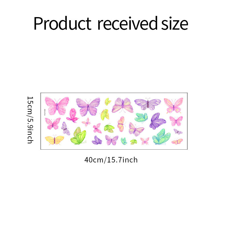 Romantic butterfly Wall Sticke - Baby Nursery Decals review and price