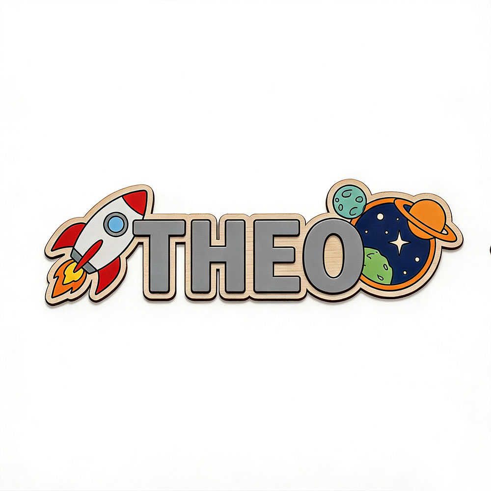 Personalized Space Rocket Name - Baby Nursery Name review and price
