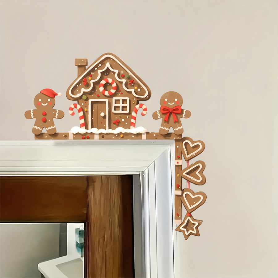 Gingerbread House & Man Christ - Baby Nursery Decals review and price