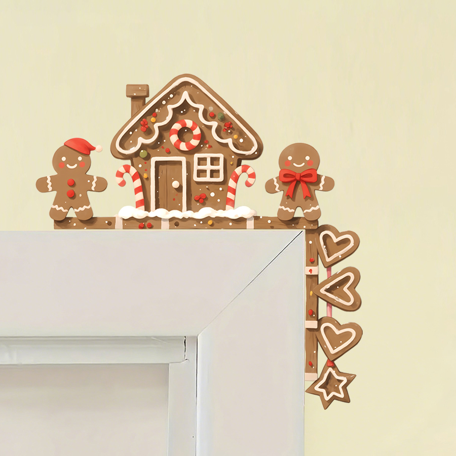 Gingerbread House & Man Christ - Baby Nursery Decals review and price