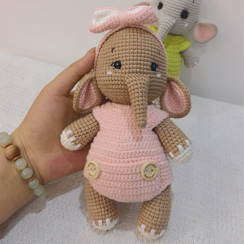 Handmade Crochet Elephant Coup - Baby Nursery Games review and price