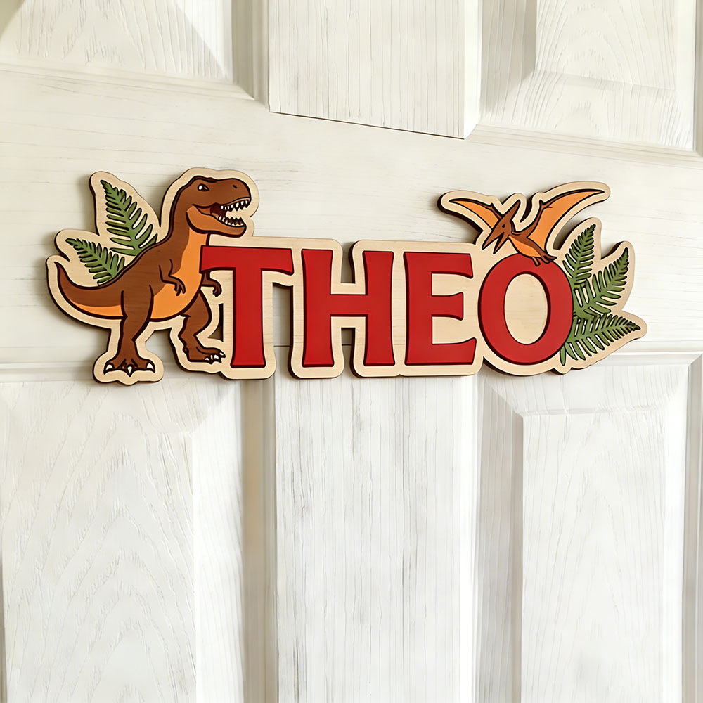 Personalized Dinosaur Name Sig - Baby Nursery Name review and price