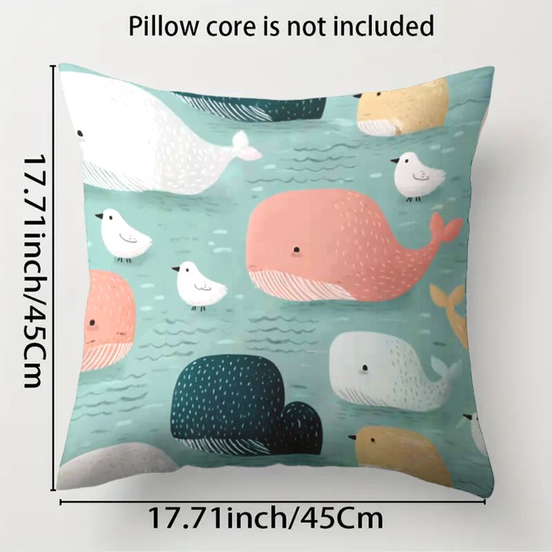 4 Piece Pillowcase Set Cute An - Baby Nursery Ocean review and price