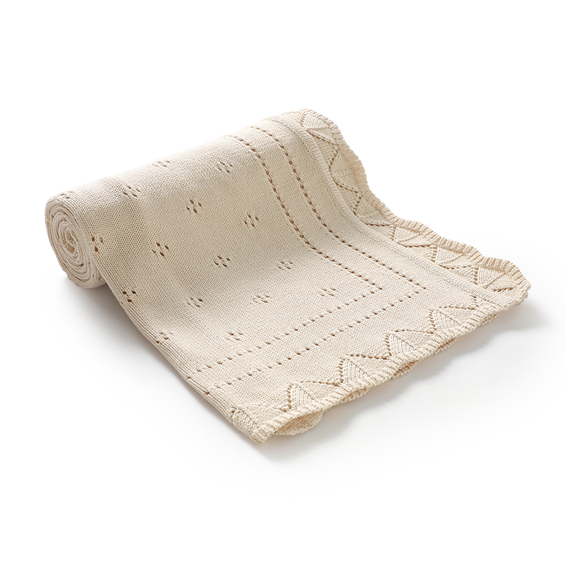 Baby Blankets Cotton Knitted 1 - Baby Girl Nursery Quilt review and price