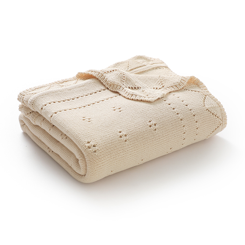 Baby Blankets Cotton Knitted 1 - Baby Girl Nursery Quilt review and price