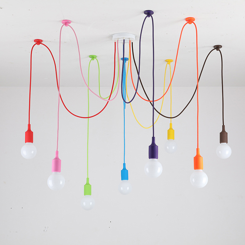 Colorful Spider Chandelier Lam - Baby Nursery Chandelier review and price