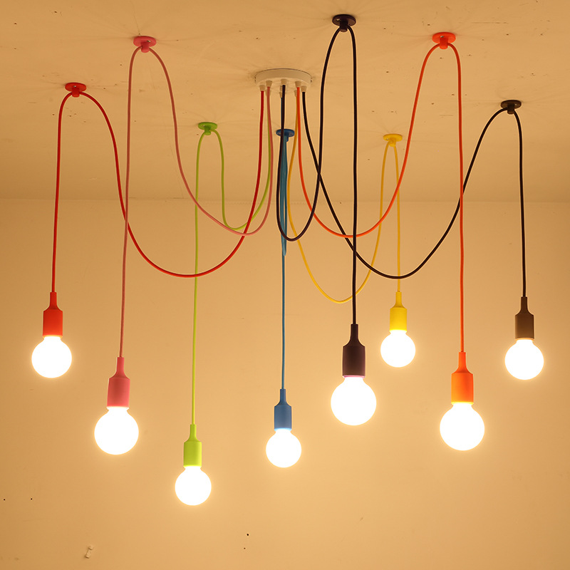 Colorful Spider Chandelier Lam - Baby Nursery Chandelier review and price