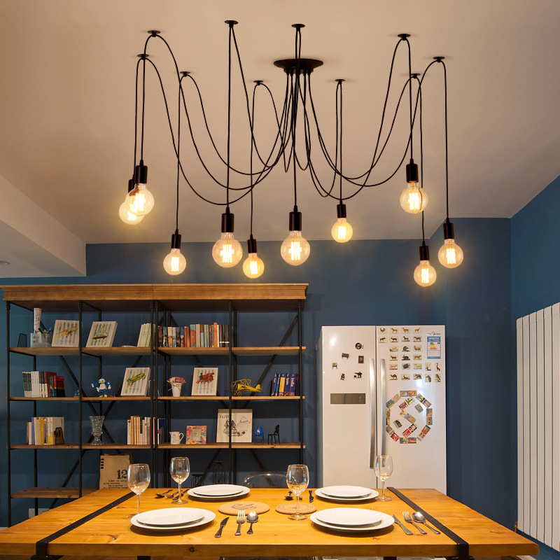 Colorful Spider Chandelier Lam - Baby Nursery Chandelier review and price