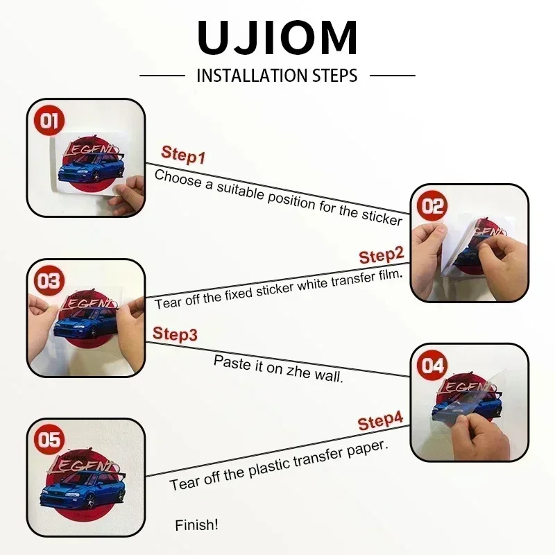 UJIOM Silhouette Anime Figure  - Baby Nursery Decals review and price