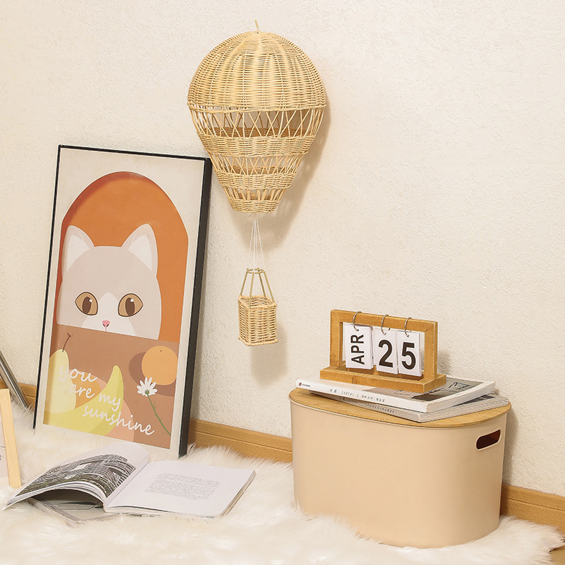 Handmade Rattan Hot Air Balloo - Baby Nursery Chandelier review and price
