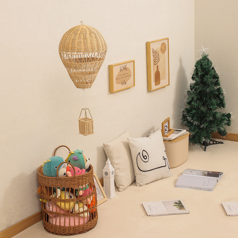 Handmade Rattan Hot Air Balloo - Baby Nursery Chandelier review and price