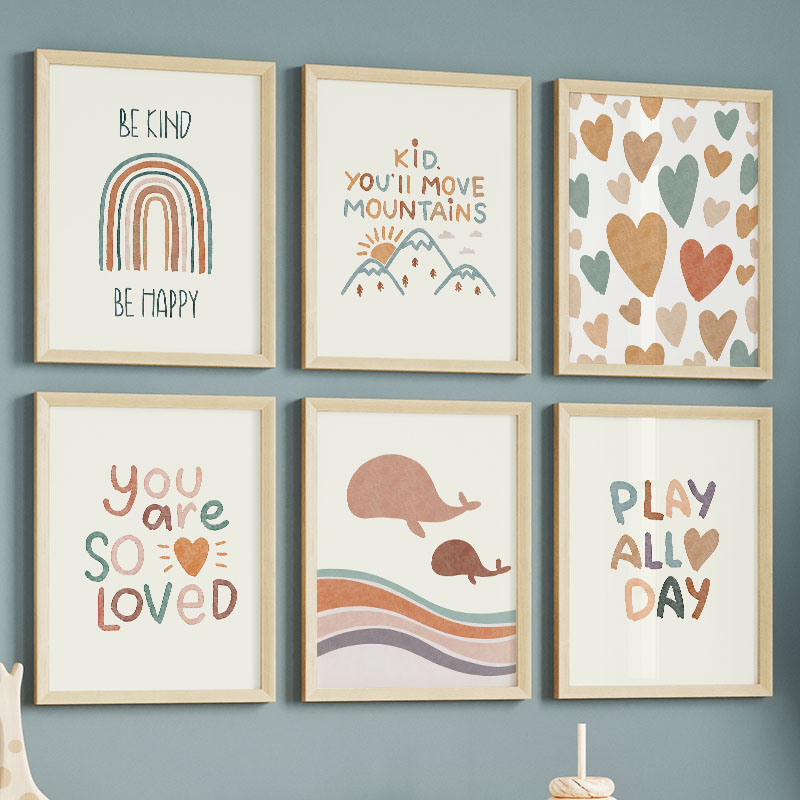 Cartoon Ocean WhaleRainbow Hea - Baby Nursery Ocean review and price