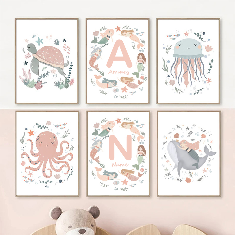 Ocean Whale Sea Turtle Mermaid - Baby Nursery Ocean review and price