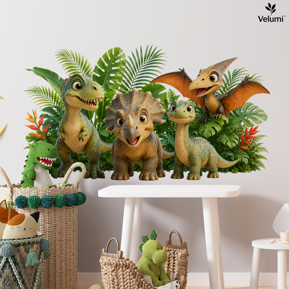 Cute 3D Dinosaur Wall Stickers - Baby Nursery Decals review and price