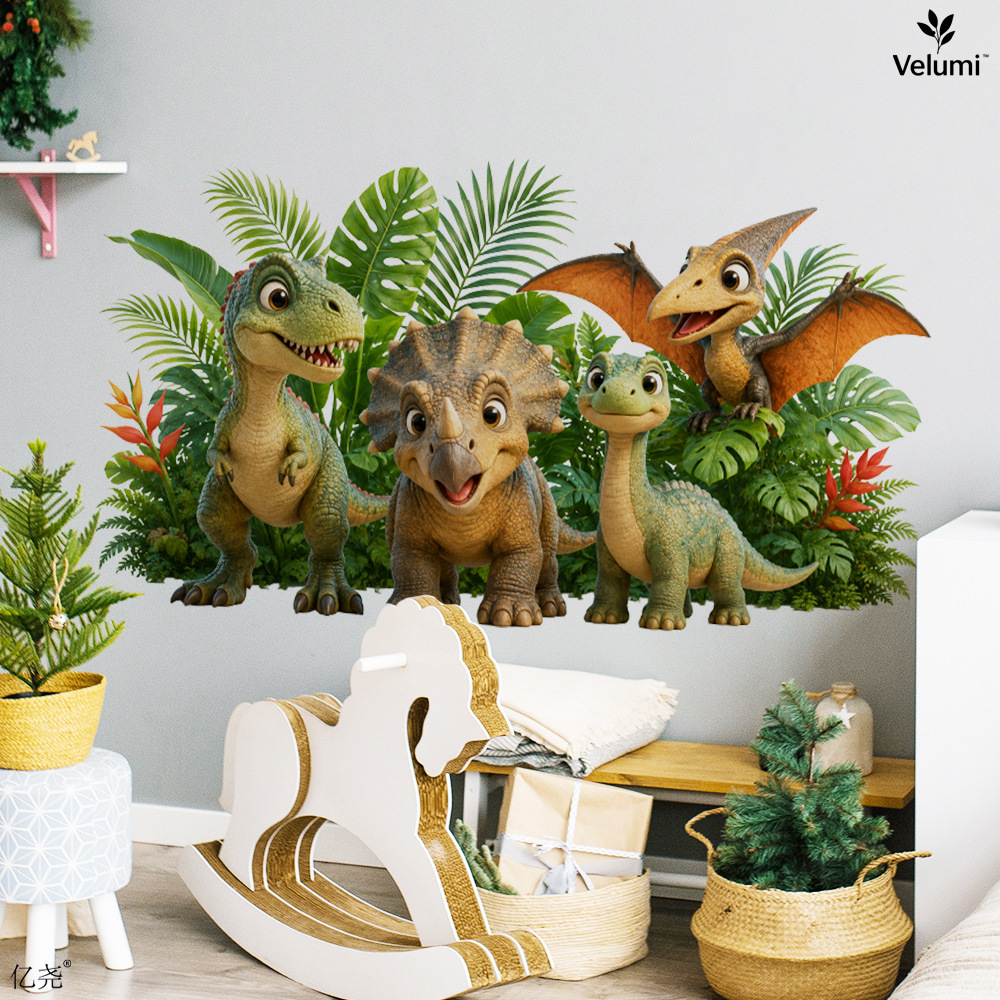 Cute 3D Dinosaur Wall Stickers - Baby Nursery Decals review and price