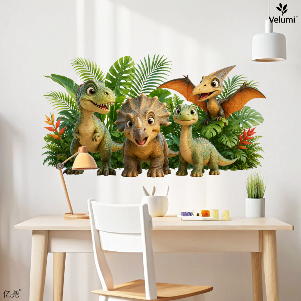 Cute 3D Dinosaur Wall Stickers - Baby Nursery Decals review and price